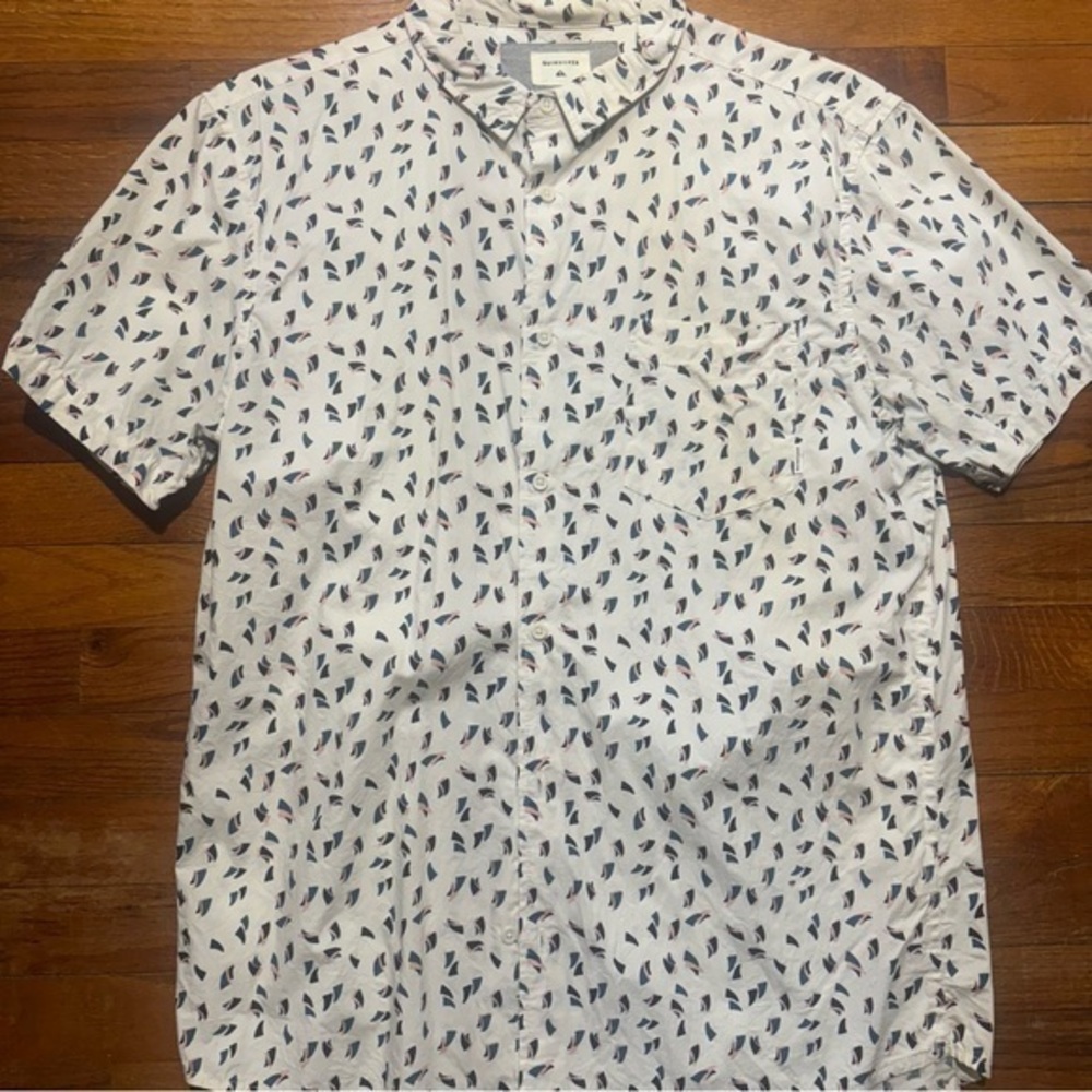 Quiksilver short sleeve button down